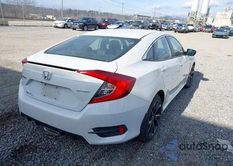 2019 Honda Civic Sport from USA, damaged, VIN 19XFC2F82KE002529